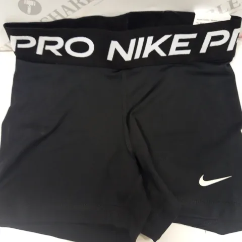 NIKE PROS TIGHT FIT BLACK WOMEN SIZE XS 