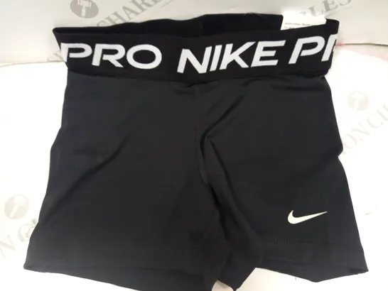 NIKE PROS TIGHT FIT BLACK WOMEN SIZE XS 