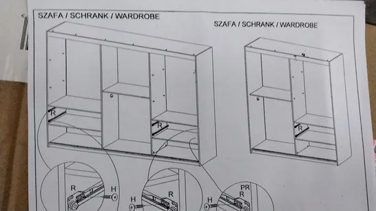 BOXED CORNICHE DRAWER BLACK