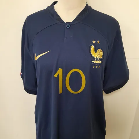 FRANCE FC HOME SHIRT WITH MBAPPE 10 SIZE M