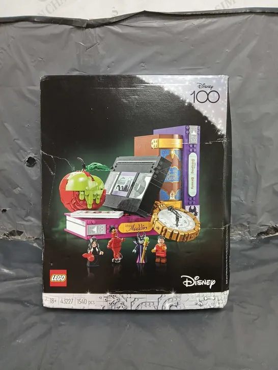 BOXED LEGO DISNEY VILLAIN ICONS SET FOR ADULTS 43227 RRP £125