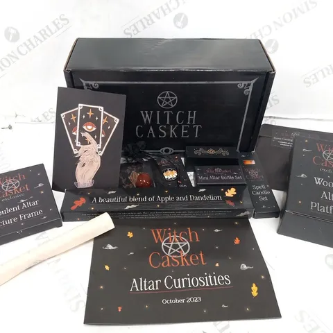 BOXED WITCH CASKET GIFT SET