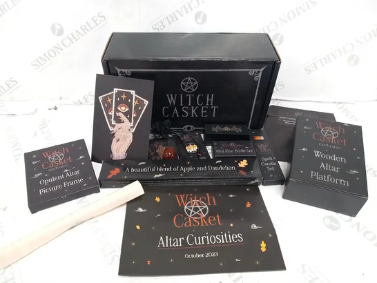 BOXED WITCH CASKET GIFT SET