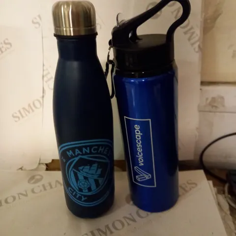 MANCHESTER CITY WATER BOTTLE AND VOICESCAPE WATER BOTTLE