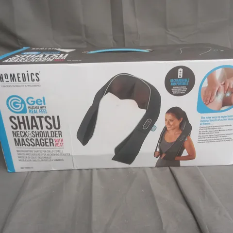 BOXED HOMEDICS SHIATSU NECK AND SHOULDER MASSAGER NMS-700RCG-EU