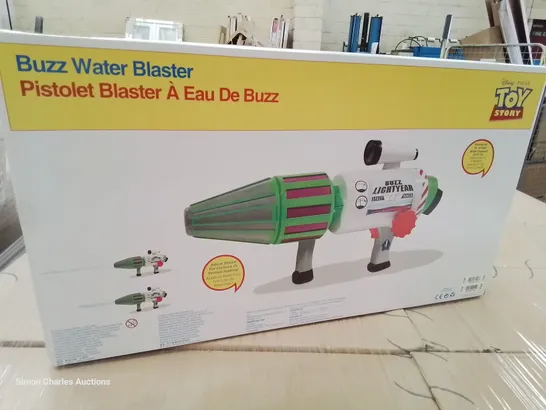  CARTON OF FOUR BOXED DISNEY TOY STORY BUZZ WATER BLASTERS