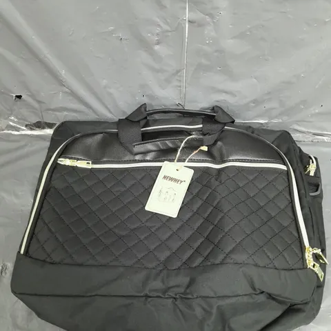 NEWHEY BLACK / GOLD LAPTOP BAG 