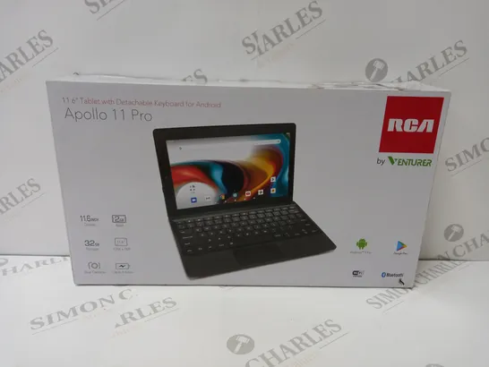 BRAND NEW BOXED APOLLO 11 PRO 11.6" TABLET WITH DETACHABLE KEYBOARD