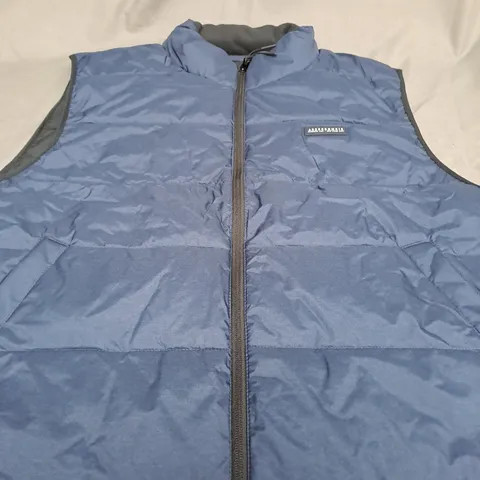 AMBERCROMBIE & FITCH NAVY GILET - XXL