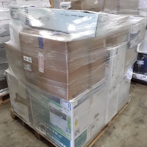 PALLET OF APPROXIMATELY 22 UNPROCESSED RAW RETURN HOUSEHOLD AND ELECTRICAL GOODS TO INCLUDE;