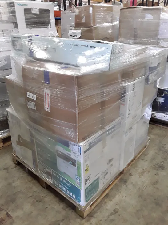 PALLET OF APPROXIMATELY 22 UNPROCESSED RAW RETURN HOUSEHOLD AND ELECTRICAL GOODS TO INCLUDE;