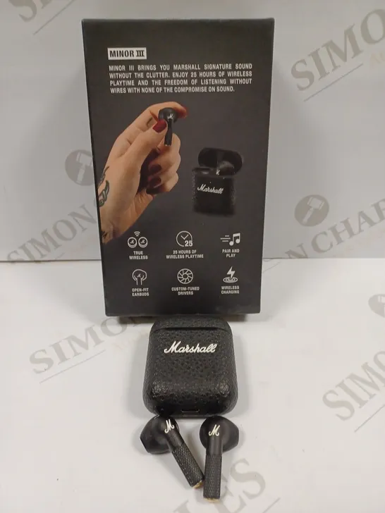 BOXED MARSHALL MOTIF A.N.C TRUE WIRELESS EARPHONES