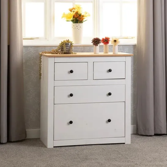 BOXED AMARY 4 DRAWER CHEST  