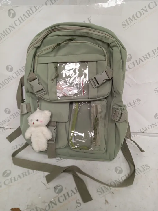 LIGHT GREEN BACKPACK