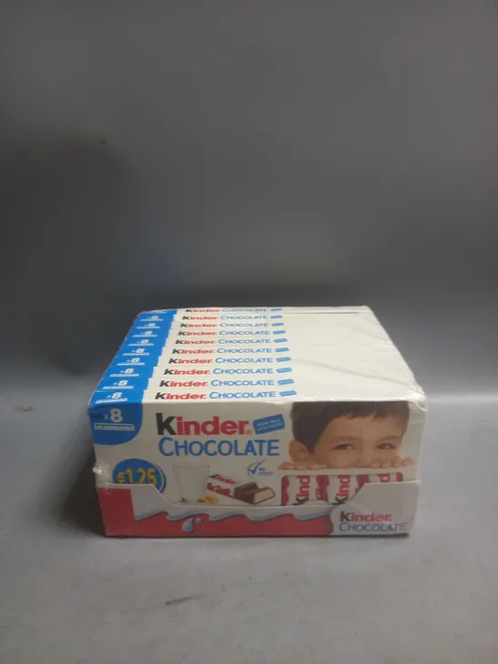 SEALED KINDER MILK CHOCOLATE 10X8BARS