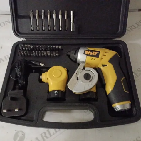 WOLF MULTI HEAD CORDLESS 3.6V LITHIUM ION SCREWDRIVER