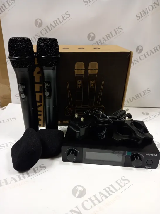 BOXED UHF WIRELESS MIRCOPHONE 