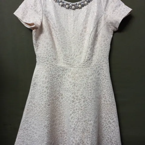 M&S COLLECTION EMBELLISHED DRESS - UK 14