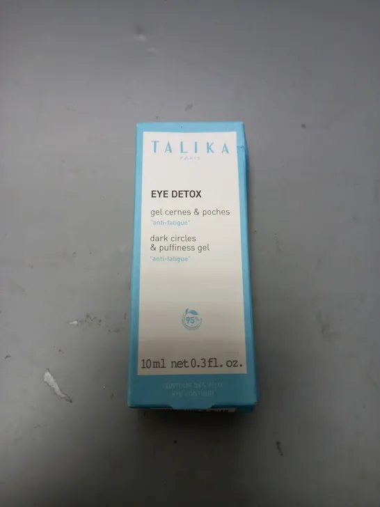 TALIKA EYES DETOX GEL FOR DARK CIRCLES AND PUFFINESS 10ML