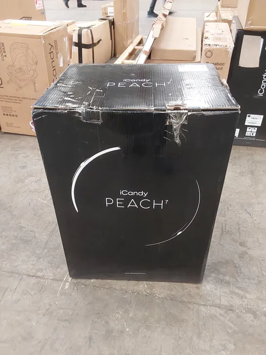 BOXED ICANDY PEACH 7 BLACK EDITION COMBO STROLLER 