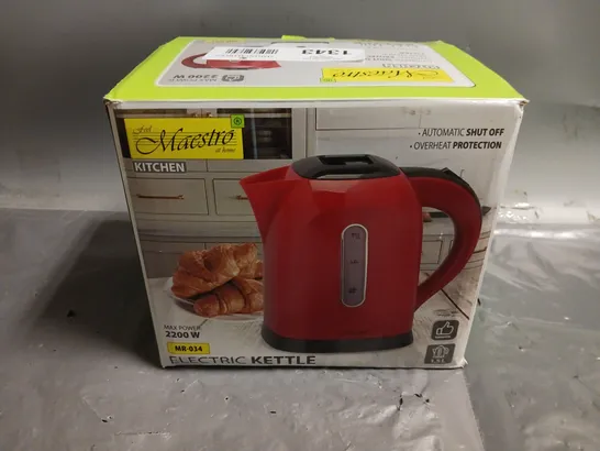 BOXED MR-034 ELECTRIC KETTLE