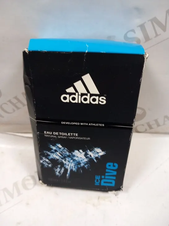 BOXED ADIDAS ICE DIVE EAU DE TOILETTE 100ML