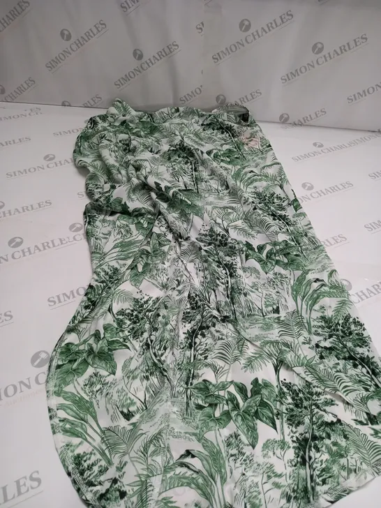 CIDER FLORAL PATTERN DRESS SIZE L