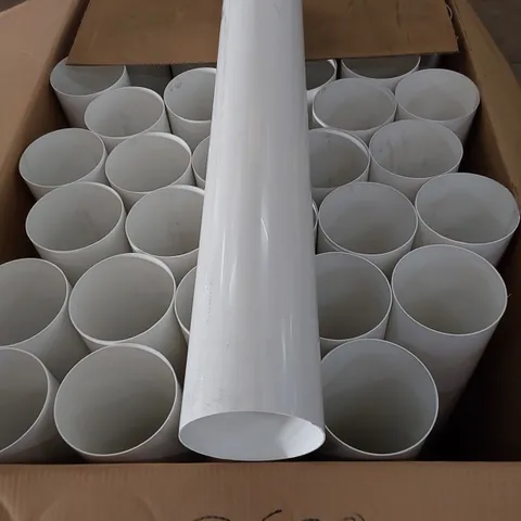 LARGE BOX TO CONTAIN APPROX 35 X PLASTIC TUBES 