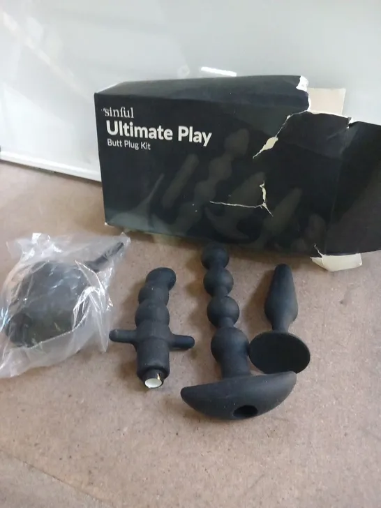 SINFUL ULTIMATE PLAY BUTT PLUG KIT