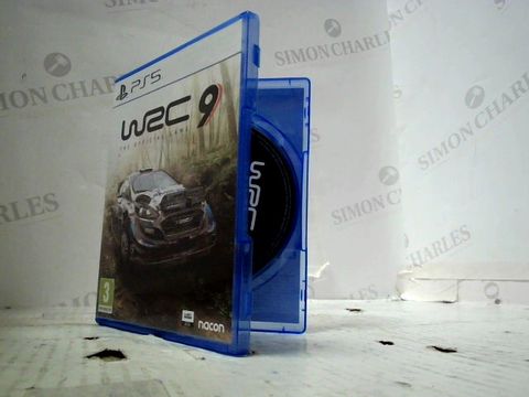 WRC 9 - THE OFFICIAL GAME  PLAYSTATION 5 GAME