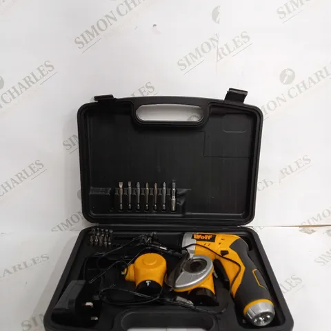 WOLF MULTI HEAD CORDLESS 3.6V LITHIUM ION SCREWDRIVER