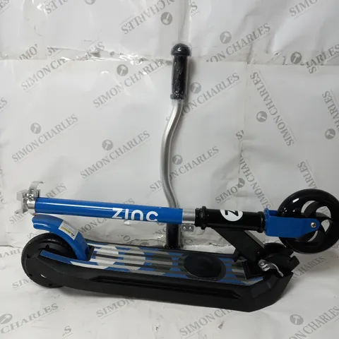 BOXED ZINC E4 MAX ELECTRIC SCOOTER - BLUE