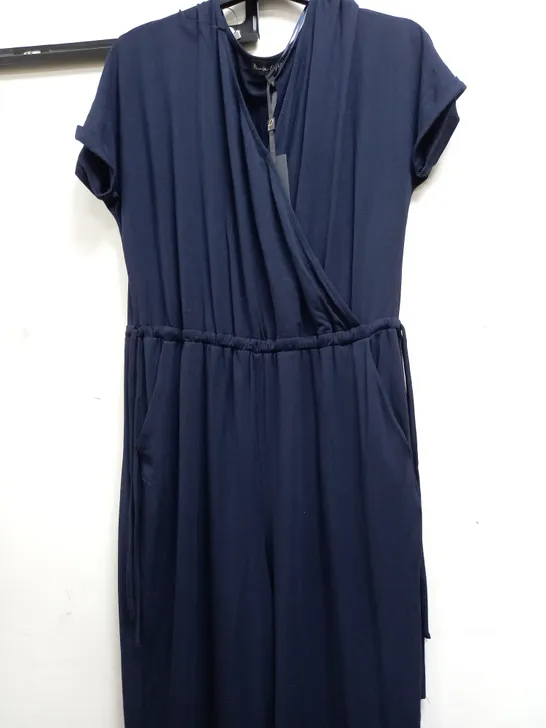 PHASE EIGHT LYLA JERSEY JUMPSUIT IN NAVY - UK 12