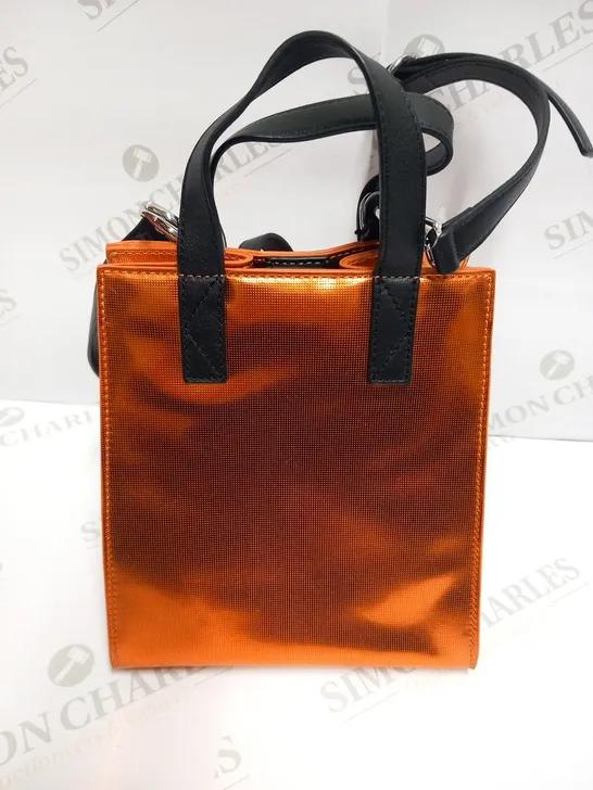 KENZO DEEP ORANGE SHOPPING BAG