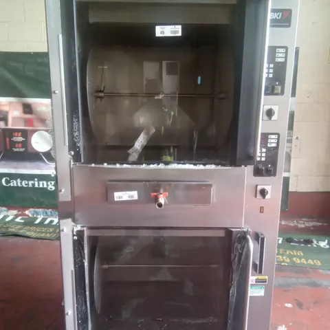 COMMERCIAL BKI DOUBLE ROTISSERIE OVEN