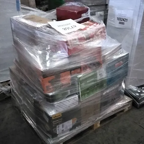 PALLET OF APPROXIMATELY 57 UNPROCESSED RAW RETURN HOUSEHOLD AND ELECTRICAL GOODS TO INCLUDE;