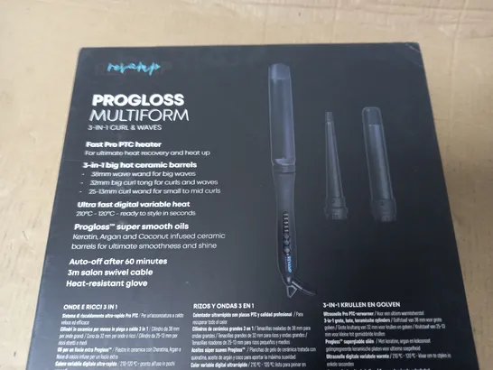 BOXED REVAMP PROGLOSS MULTIFORM 3IN1 CURL AND WAVES