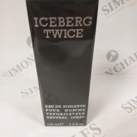 BOXED AND SEALED ICEBERG TWICE EAU DE TOILETTE 125ML