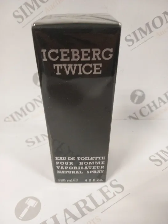 BOXED AND SEALED ICEBERG TWICE EAU DE TOILETTE 125ML