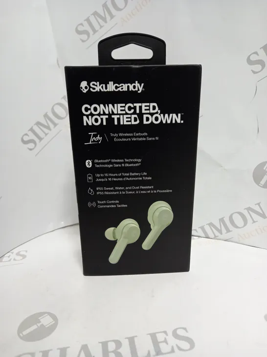 BOXED AND SEALED SKULLCANDY INDY TRULY WIRELESS EARBUDS