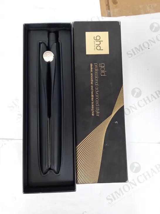 GHD GOLD STYLER PROFESSIONAL HAIR STRAIGHTENERS 