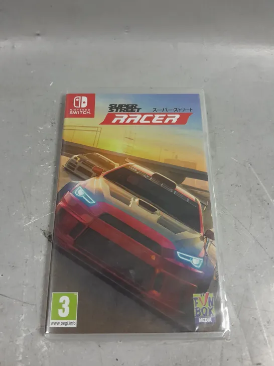 SEALED SUPER STREET RACER FOR NINTENDO SWITCH 