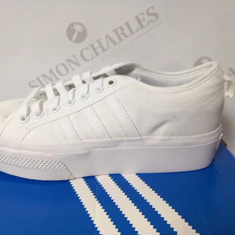 BOXED ADIDAS NIZZA PLATFORM W SIZE 8