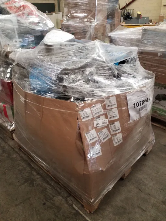 PALLET OF APPROXIMATELY 24 UNPROCESSED RAW RETURN HOUSEHOLD AND ELECTRICAL GOODS TO INCLUDE;