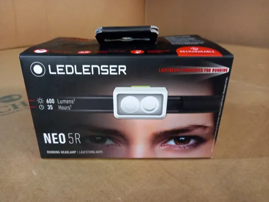 BOXED LED LENSER NEO 5R RUNNING HEAD LAMP