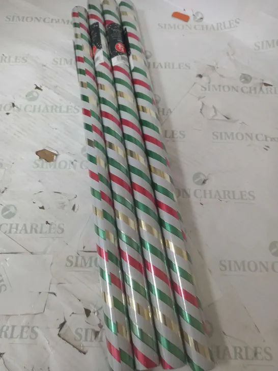 PACK OF APPROXIMATELY 48 3.5M ROLLS OF WRAPPING PAPER