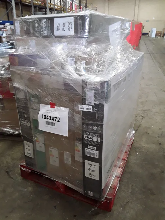 PALLET OF APPROXIMATELY 10 UNPROCESSED RAW RETURN TV'S TO INCLUDE;