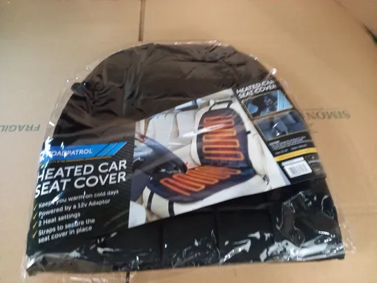 ROADPATROL HEATED CAR SEAT COVER AND CAR BOOT BAG