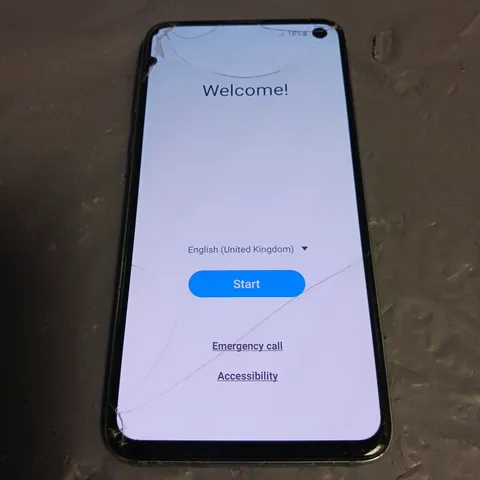 UNBOXED SAMSUNG GALAXY S10E MOBILE PHONE 