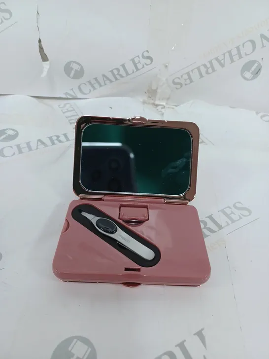 SIMPLY BEAUTY 7X MAGNIFICATION MIRROR WITH LED, TWEEZERS & CRYSTAL NAIL FILE